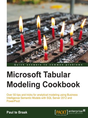 cover image of Microsoft Tabular Modeling Cookbook